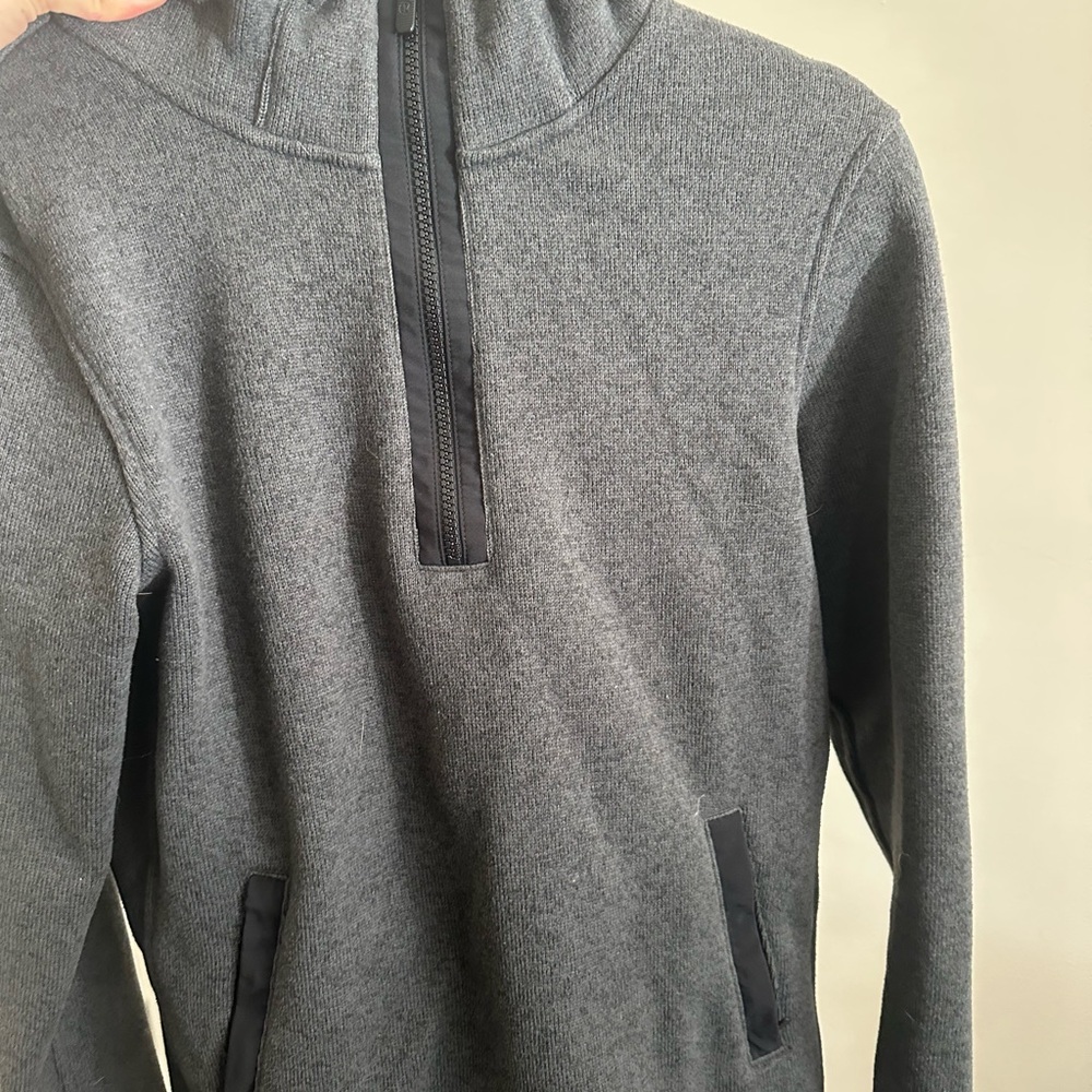 Lululemon Gray Quarter-Zip Pullover - image 1